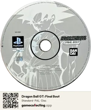 Dragon Ball GT: Final Bout PlayStation, PAL disc