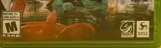 Dead Island 2, the ESRB box on its front