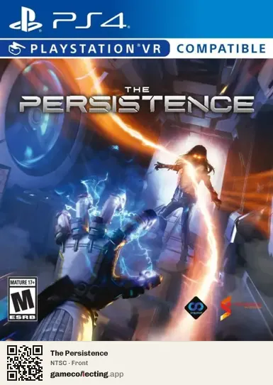 The Persistence PlayStation 4, NTSC box front