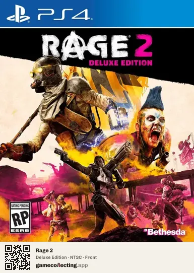 Rage 2 PlayStation 4, NTSC box front