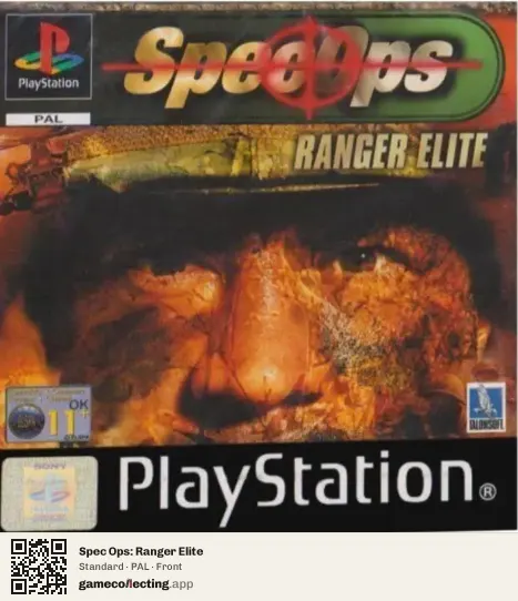 Spec Ops: Ranger Elite PlayStation, PAL box front
