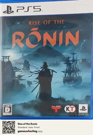 Rise of the Ronin PlayStation 5, Asia box front