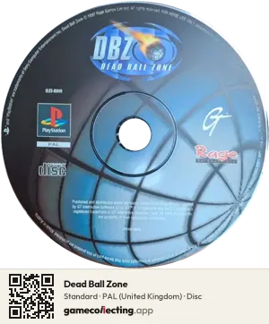 Dead Ball Zone PlayStation, PAL disc