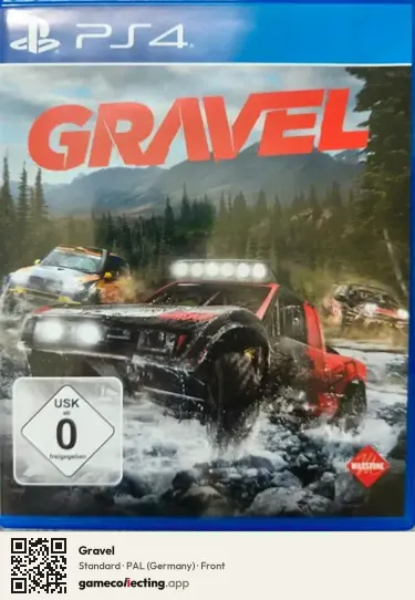 Gravel PlayStation 4, Germany box front