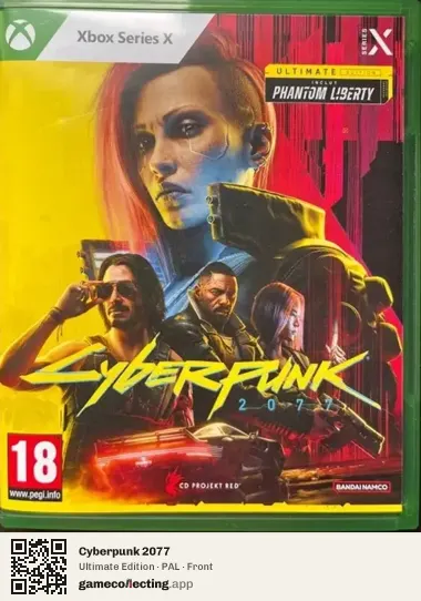 Cyberpunk 2077 Xbox Series X, PAL box front