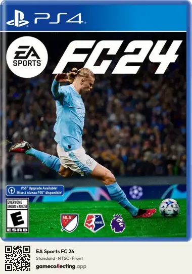 EA Sports FC 24 PlayStation 4, NTSC box front