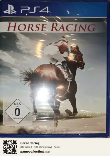 Horse Racing PlayStation 4, Germany box front