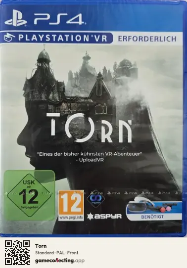 Torn PlayStation 4, PAL box front