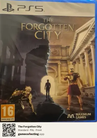 The Forgotten City PlayStation 5, PAL box front
