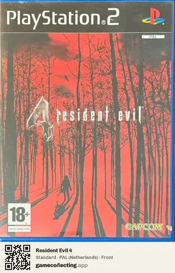 Resident Evil 4 PlayStation 2, Netherlands box front