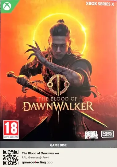 The Blood of Dawnwalker Xbox Series X, Germany box front