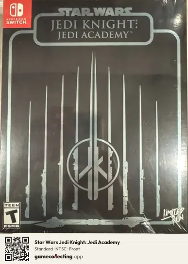 Star Wars Jedi Knight: Jedi Academy Nintendo Switch, NTSC box front