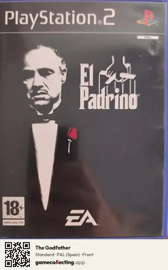 The Godfather PlayStation 2, Spain box front