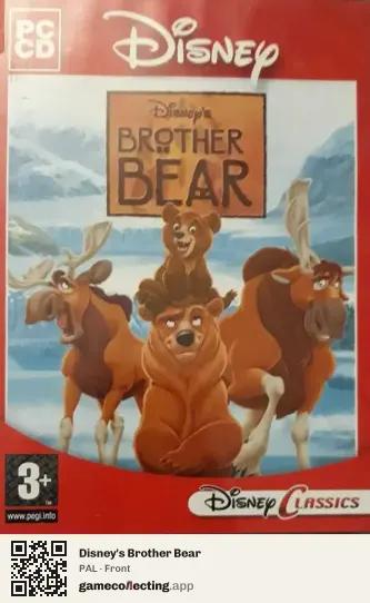 Disney's Brother Bear Computer, PAL box front