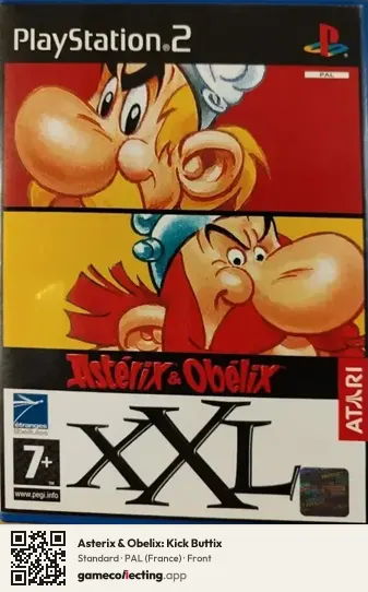 Asterix & Obelix: Kick Buttix PlayStation 2, France box front
