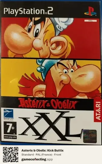 Asterix & Obelix: Kick Buttix PlayStation 2, France box front