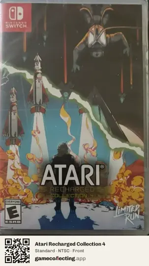 Atari Recharged Collection 4 Nintendo Switch, NTSC box front