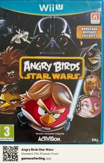 Angry Birds Star Wars Nintendo Wii U, France box front