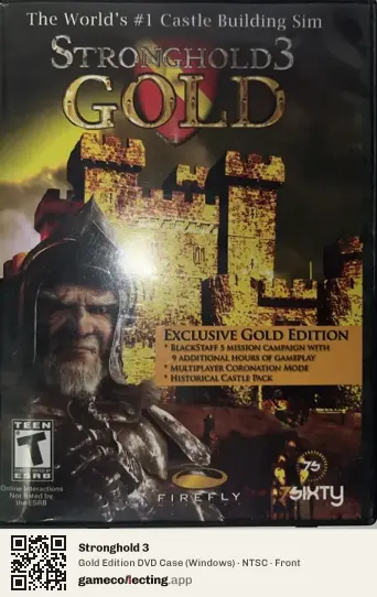 Stronghold 3 Computer, NTSC box front
