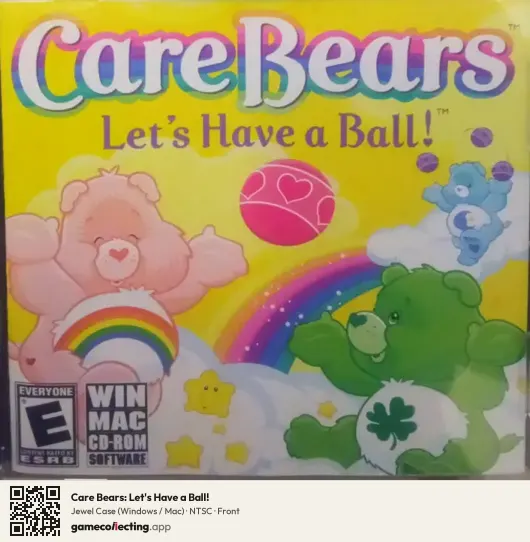 Care Bears: Let's Have a Ball! Computer, NTSC box front