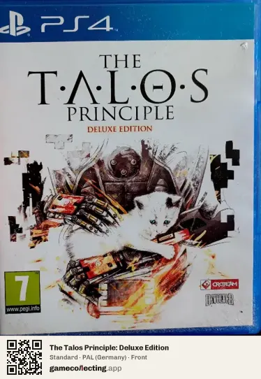 The Talos Principle: Deluxe Edition PlayStation 4, Germany box front
