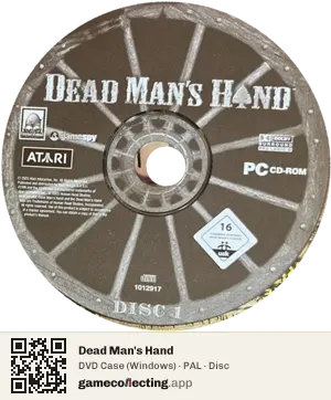 Dead Man's Hand Computer, PAL disc
