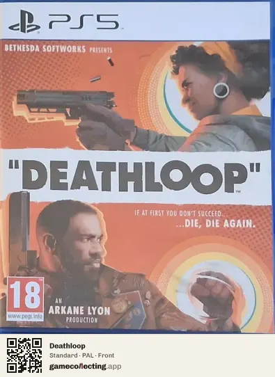 Deathloop PlayStation 5, PAL box front