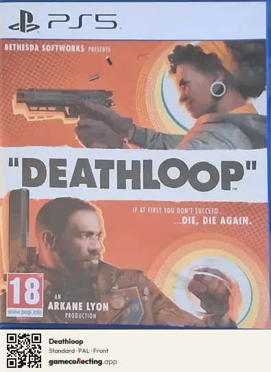 Deathloop PlayStation 5, PAL box front