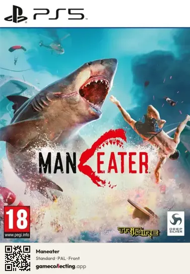 Maneater PlayStation 5, PAL box front