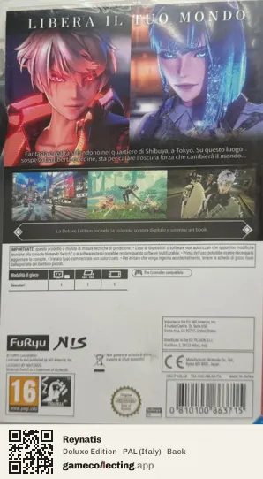 Reynatis Nintendo Switch, Italy box back