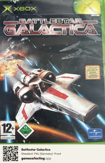 Battlestar Galactica Xbox, Germany box front