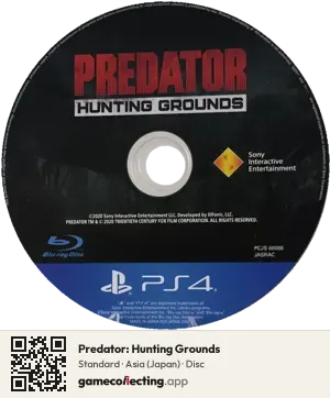 Predator: Hunting Grounds PlayStation 4, Asia disc