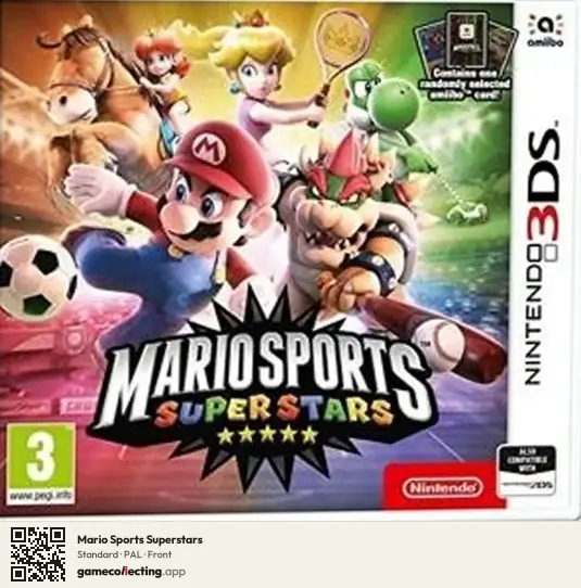 Mario Sports Superstars Nintendo 3DS, PAL box front