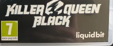 Killer Queen Black, the PEGI square on its front