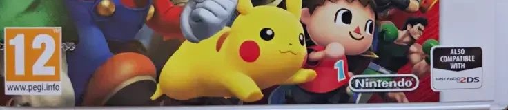 Super Smash Bros. for Nintendo 3DS, the USK square on its front