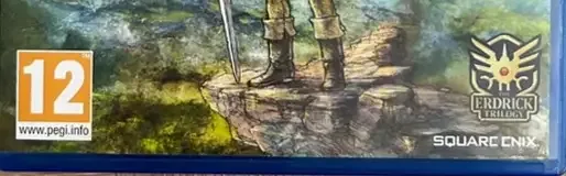Dragon Quest III HD-2D Remake, the PEGI square on its front