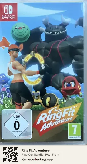Ring Fit Adventure Nintendo Switch, PAL box front