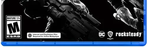 Suicide Squad: Kill the Justice League, the ESRB box on its front