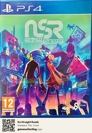 No Straight Roads PlayStation 4, PAL box front