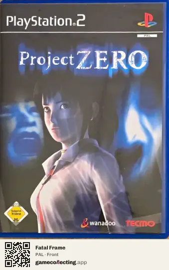 Fatal Frame PlayStation 2, PAL box front