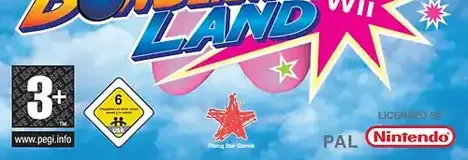 Bomberman Land, the PEGI square on its front