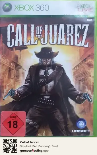 Call of Juarez Xbox 360, Germany box front