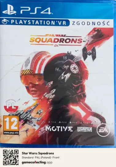 Star Wars: Squadrons PlayStation 4, Poland box front