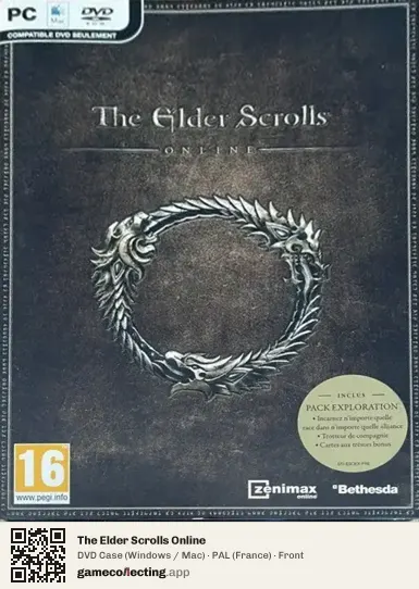 The Elder Scrolls Online Computer, France box front