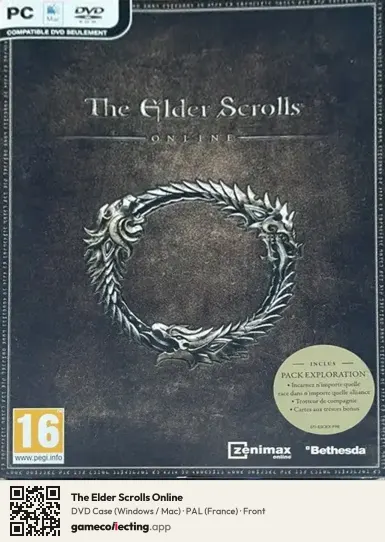 The Elder Scrolls Online Computer, France box front