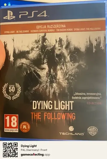 Dying Light PlayStation 4, Germany box front