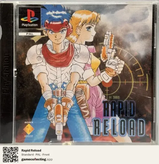 Rapid Reload PlayStation, PAL box front