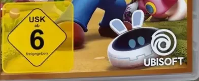Mario + Rabbids Kingdom Battle, the USK square on its front