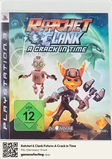 Ratchet & Clank Future: A Crack in Time PlayStation 3, Germany box front