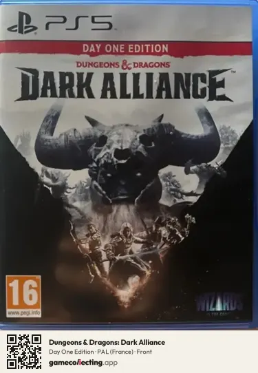 Dungeons & Dragons: Dark Alliance PlayStation 5, France box front
